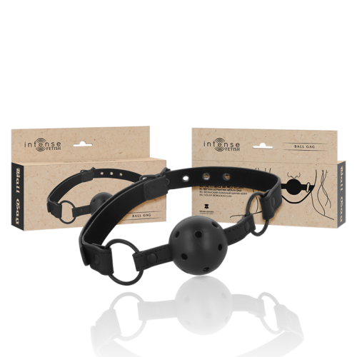 BALL GAG FETISH IN PELLE VEGANA