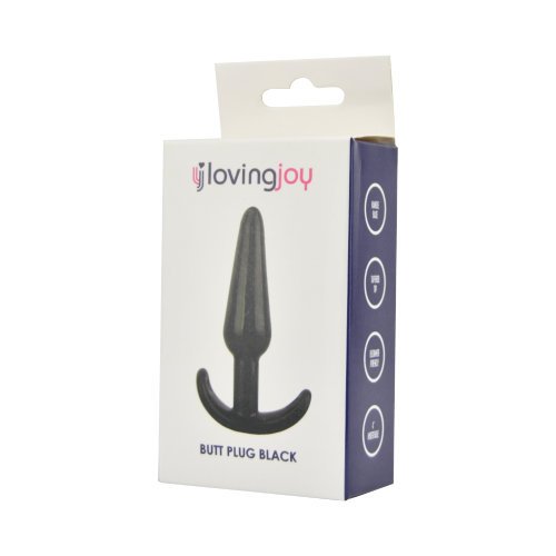Butt Plug Black Loving Joy