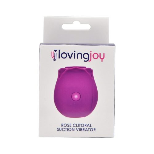 Rose Clitoral Suction Vibrator Purple