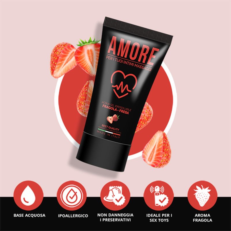 GEL LUBRIFICANTI AMORE AROMATIZZATI