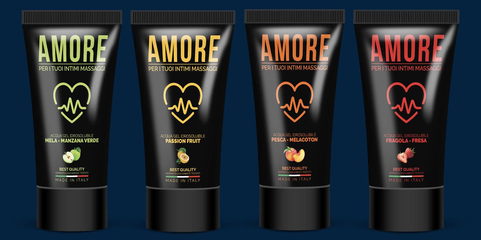 GEL LUBRIFICANTI AMORE AROMATIZZATI