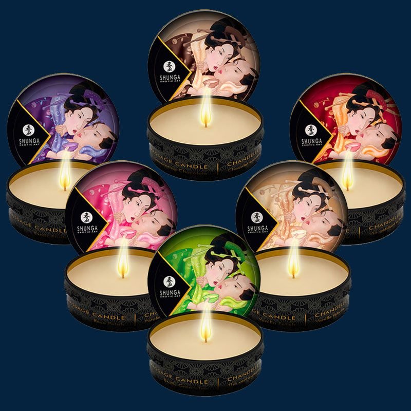 MINI CANDELA DA MASSAGGIO SHUNGA