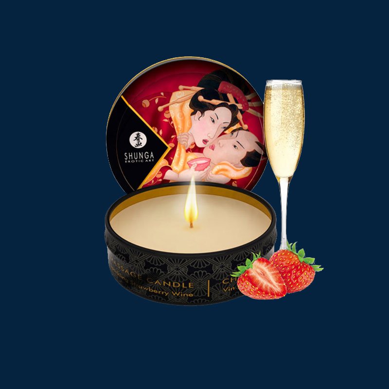 MINI CANDELA DA MASSAGGIO SHUNGA