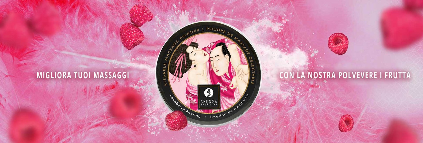 MINI CANDELA DA MASSAGGIO SHUNGA