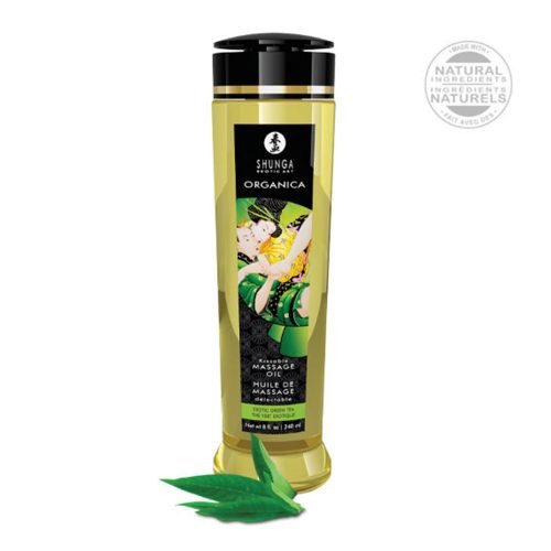 OLIO DA MASSAGGIO BIOLOGICO SHUNGA TE VERDE