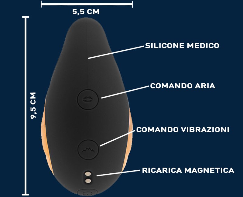 MIMI Vibratore e Succhia Clitoride