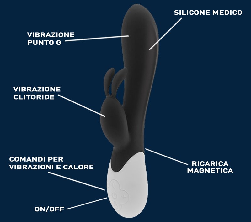 VIBRATORE RABBIT CORABI