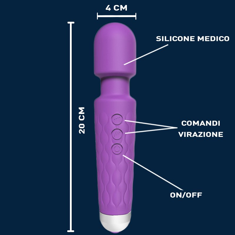 Wand Vibratore per Clitoride