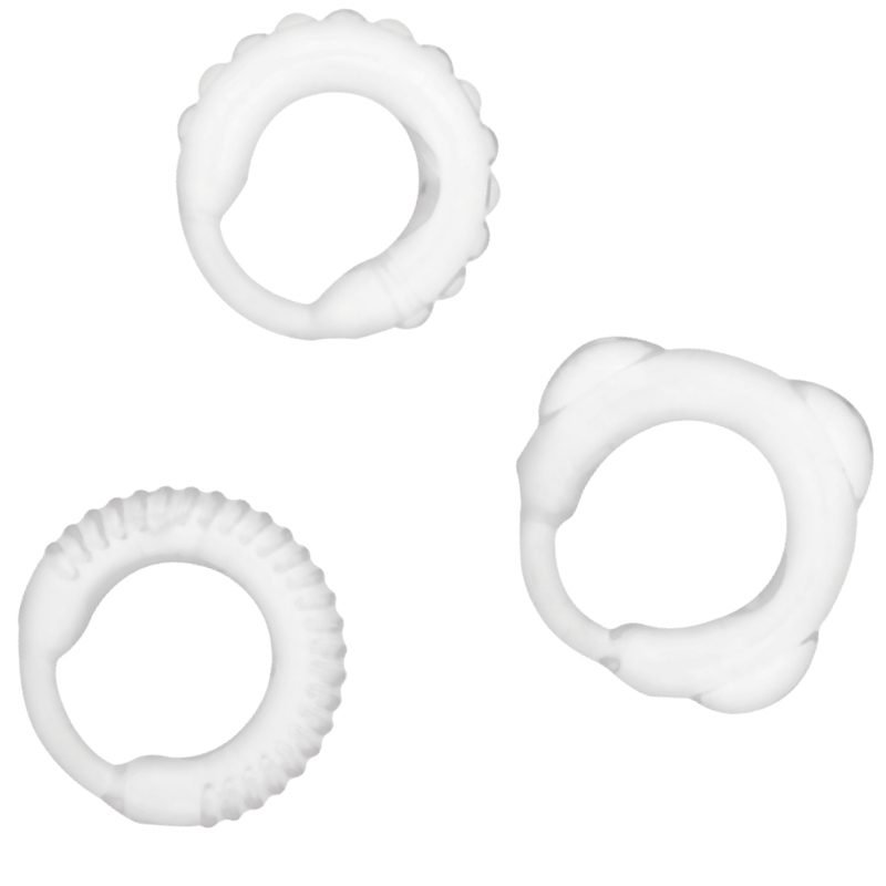 SET DI 3 ANELLI PER IL PENE