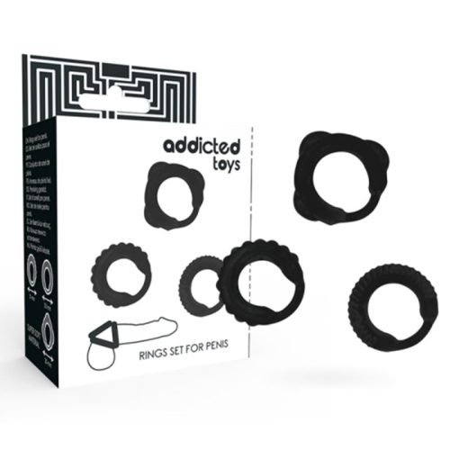 SET DI 3 ANELLI PER IL PENE