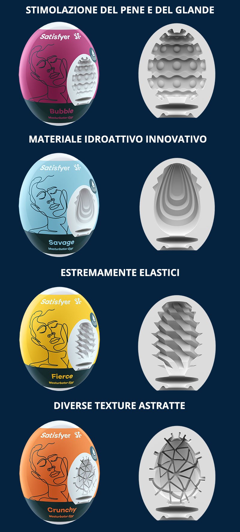 UOVO MASTURBATORE UOMO SATISFYER