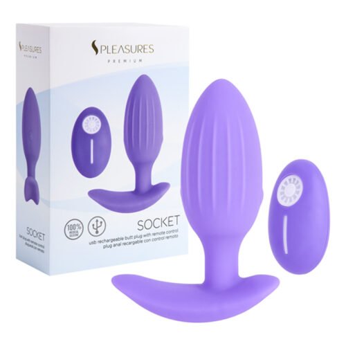 Socket Plug anale con Telecomando