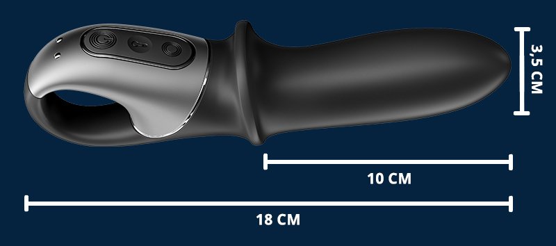 Vibratore Anale Hot Passion Satisfyer