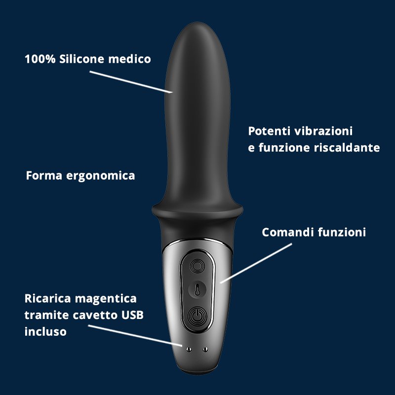 Vibratore Anale Hot Passion Satisfyer