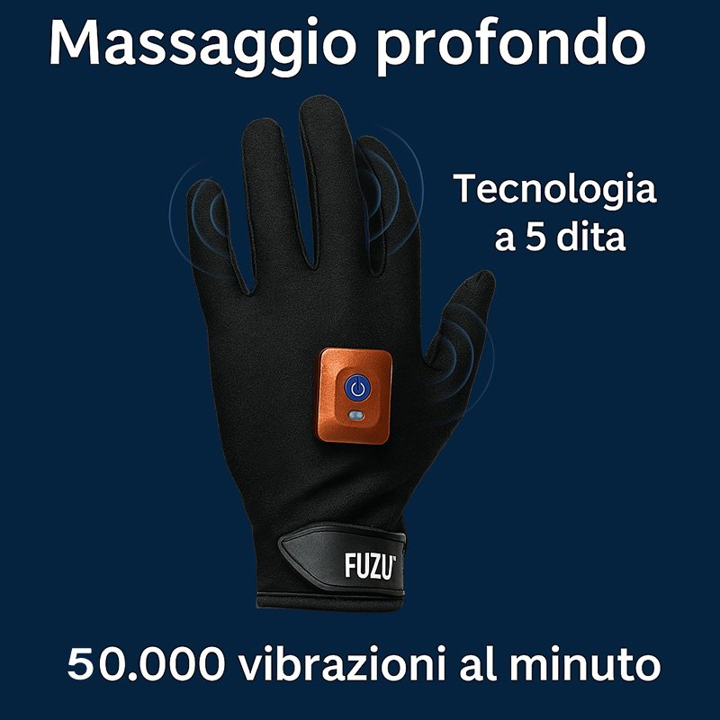 Fuzu Guanto vibrante per massaggi