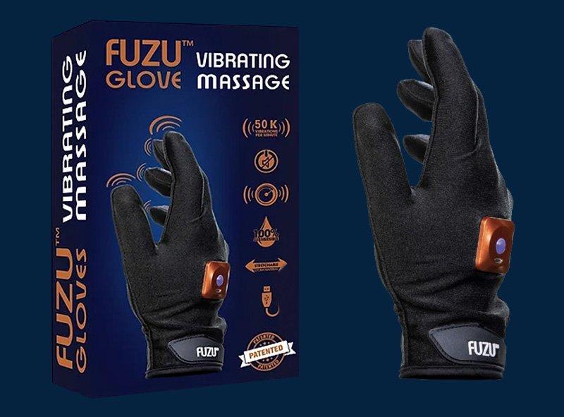 Fuzu Guanto vibrante per massaggi