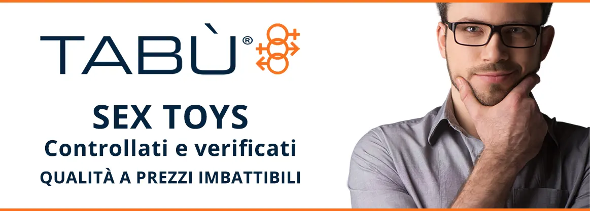 Banner Sex toys verificati tabu sexy shop