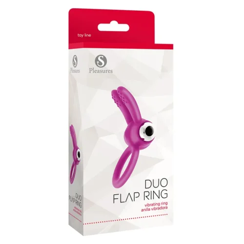 Duo Flap Ring viola scatola