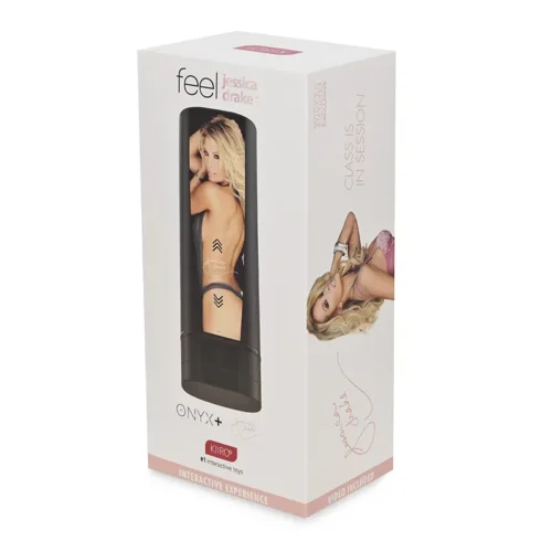 Masturbatore Interattivo Kiiroo Onyx Feel Jessica Drake | Esperienza Reale Sincronizzata