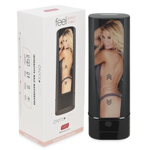 Masturbatore Interattivo Kiiroo Onyx Feel Jessica Drake | Esperienza Reale Sincronizzata