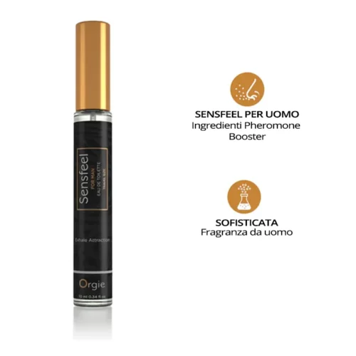 Sensfeel For Man | Profumo ai Feromoni Maschile per Seduzione e Carisma